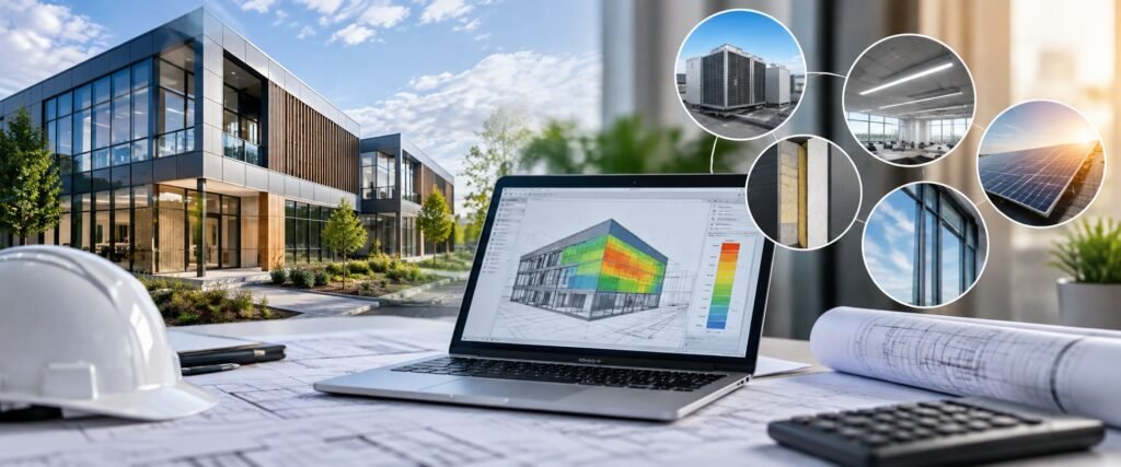 SBEM calculations for commercial building energy performance in the UK